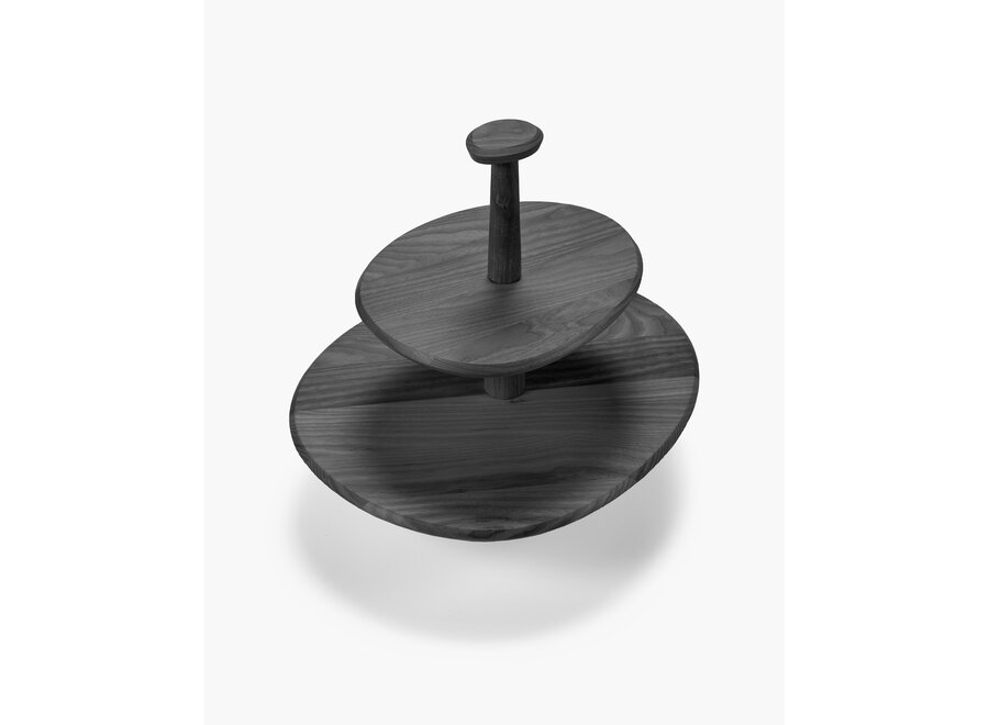 Kelly Wearstler - Dune cake stand 01 two tier - Black