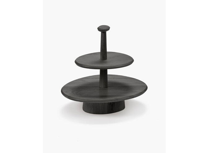 Kelly Wearstler - Dune cake stand 01 two tier - Black