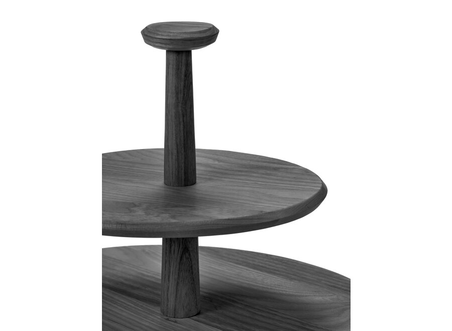 Kelly Wearstler - Dune cake stand 01 two tier - Black