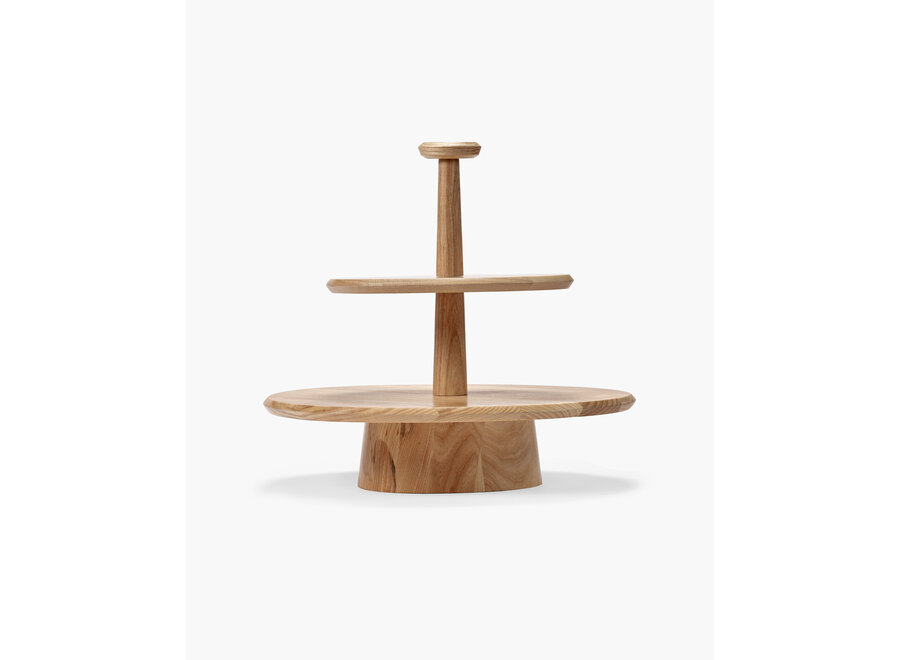 Kelly Wearstler - Dune cake stand 01 two tier - Light brown