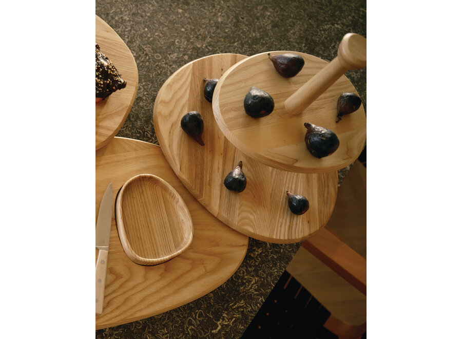 Kelly Wearstler - Dune cake stand 01 two tier - Light brown