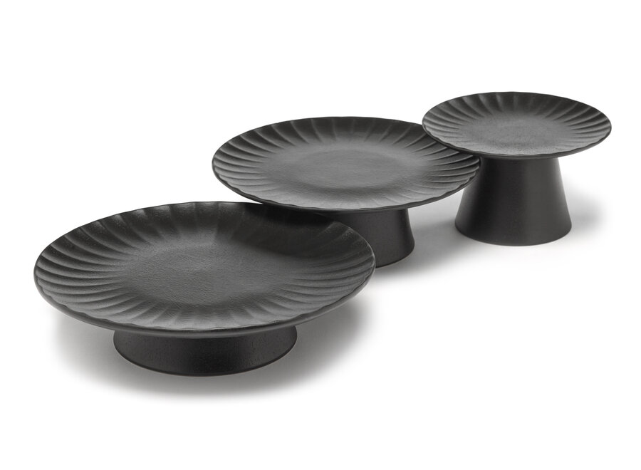 Sergio Herman - Inku taartplateau -  L - Black