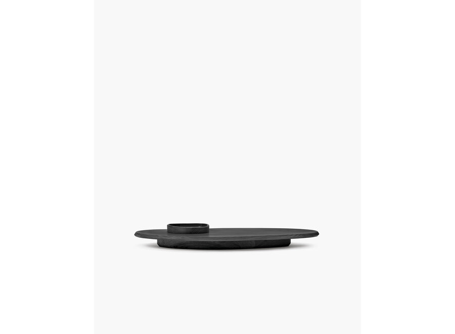 Kelly Wearstler - Dune platter + bowl 01 - Black