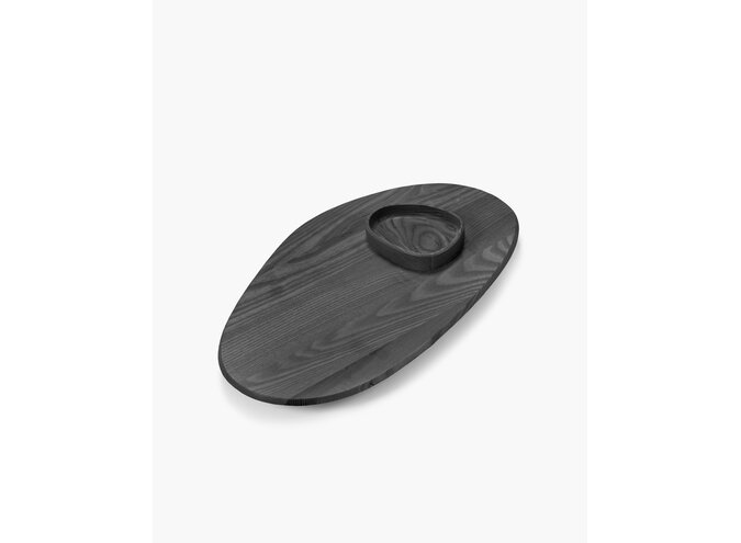 Kelly Wearstler - Dune schotel + schaal 01 - Black