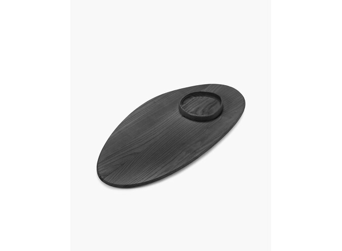 Kelly Wearstler - Dune plateau + bol 02 - Black