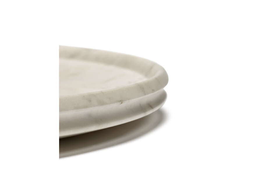 Kelly Wearstler - Dune platter M - Light brown