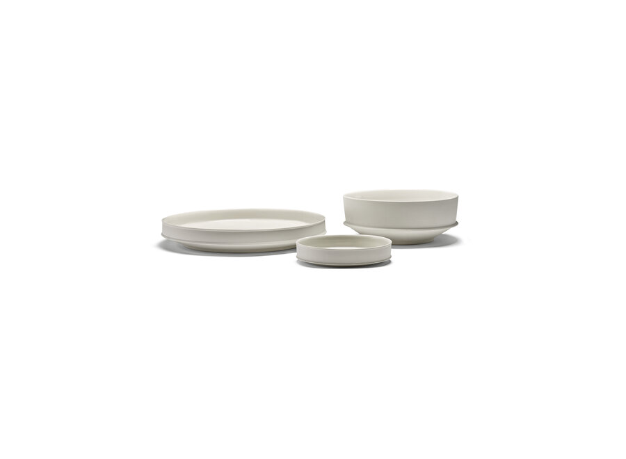 Kelly Wearstler - Dune schaal laag Alabaster - XL