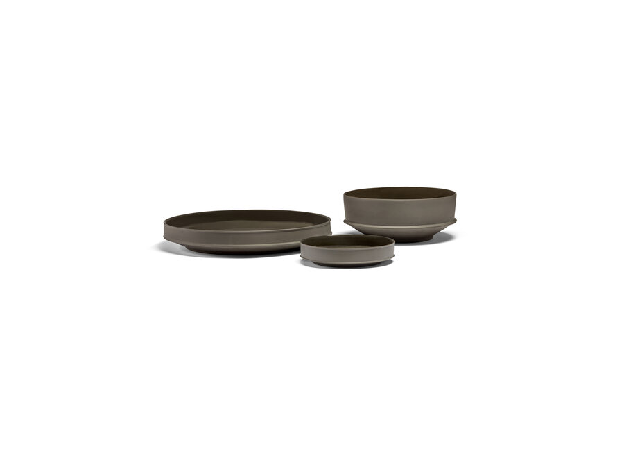 Kelly Wearstler - Dune schaal laag Alabaster - XL