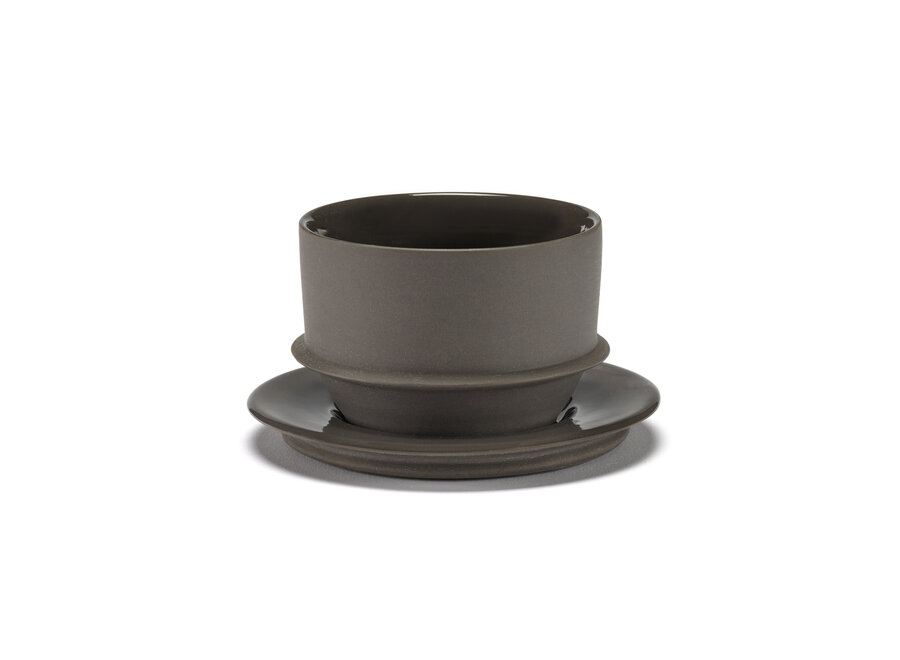Kelly Wearstler - Dune 2pc koffiekop Slate