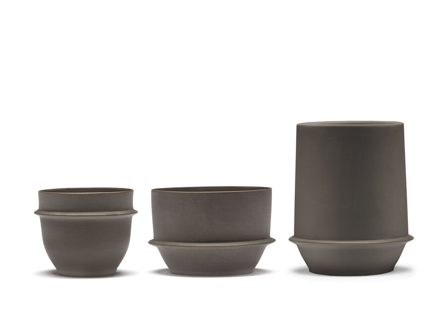 Kelly Wearstler - Dune 2 pc mok Slate
