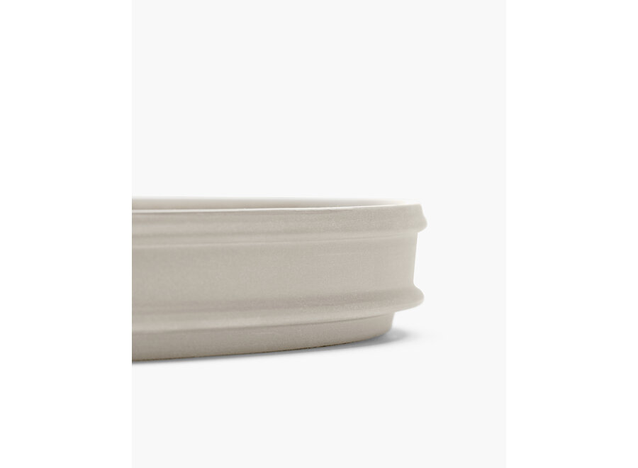 Kelly Wearstler - Dune 2 pc Dinner plate Alabaster
