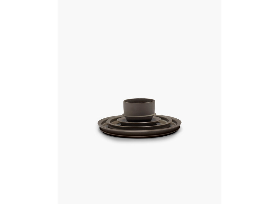 Kelly Wearstler - Dune 2 pc Voorgerecht bord Slate