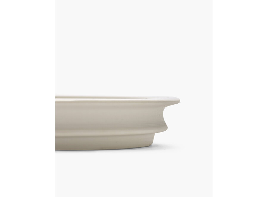 Kelly Wearstler - Dune 2 pc Breakfast plate Alabaster