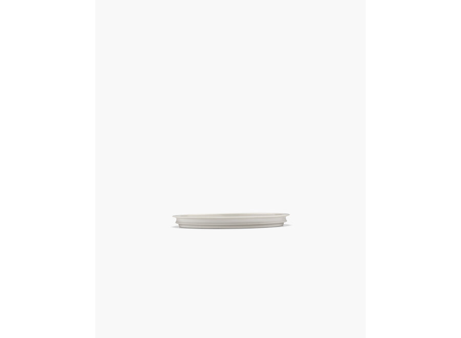 Kelly Wearstler - Dune 2 pc Assiette de petit-déjeuner Alabaster