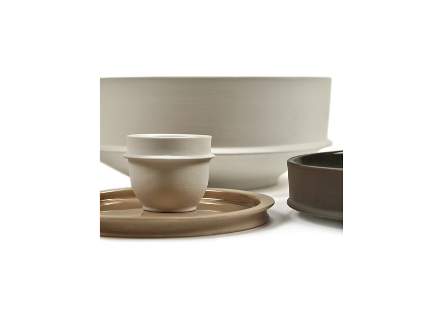 Kelly Wearstler - Dune 2 pc Ontbijtbord Clay