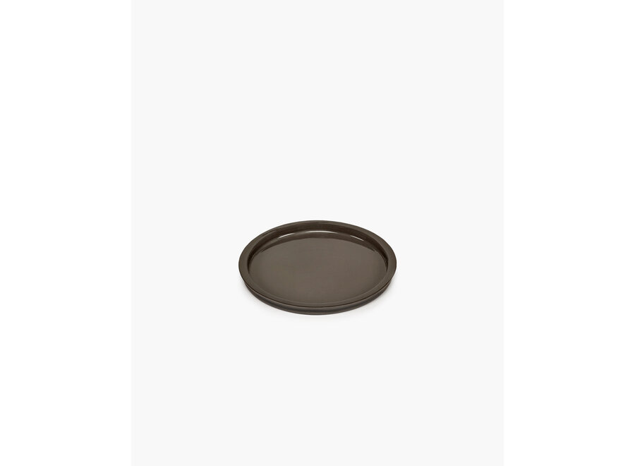 Kelly Wearstler - Dune 2 pc Assiette de petit-déjeuner Slate