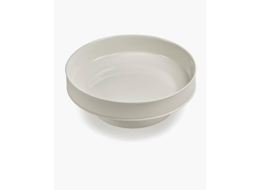 Kelly Wearstler - Dune raised bowl Alabaster - XL