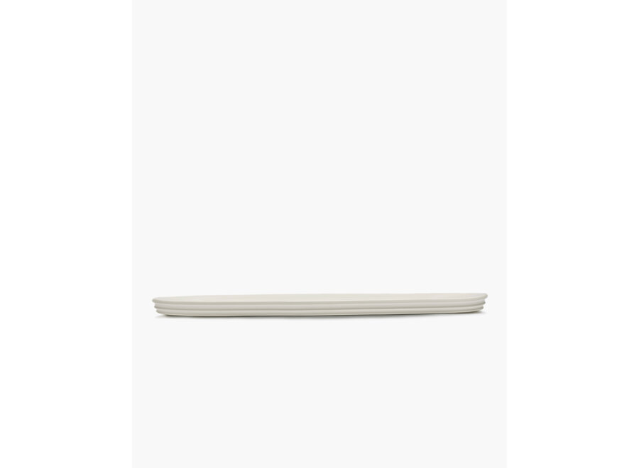 Kelly Wearstler - Dune servierplatte oval Alabaster - L