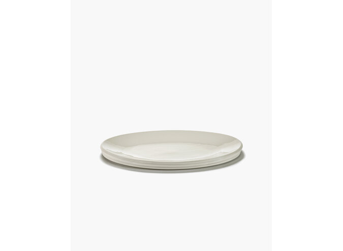 Kelly Wearstler - Dune servierplatte oval Alabaster - S