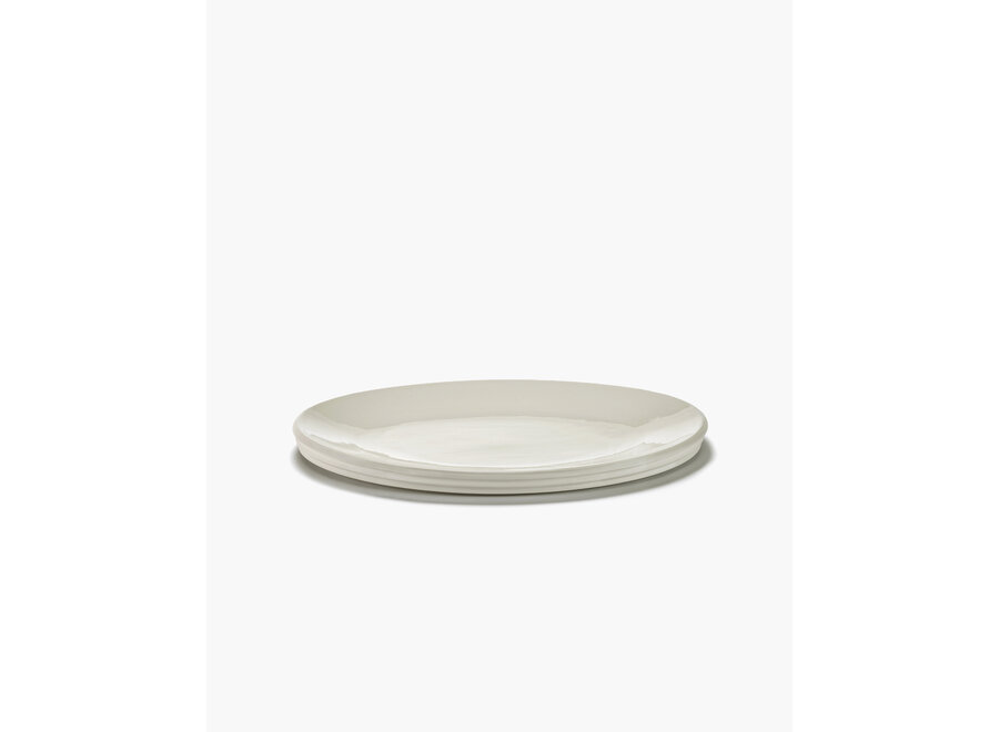 Kelly Wearstler - Dune servierplatte oval Alabaster - S
