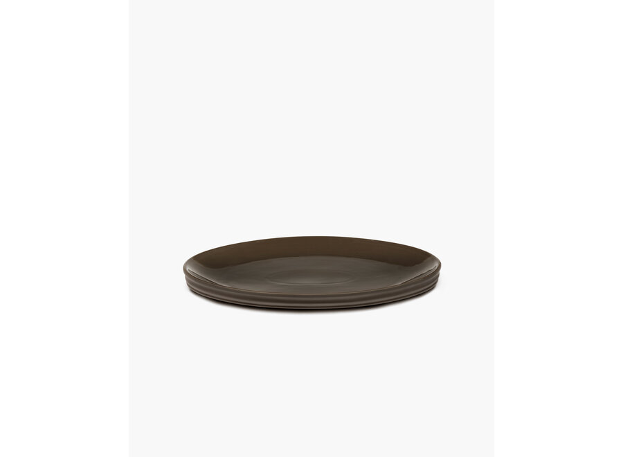 Kelly Wearstler - Dune servierplatte oval Slate - S