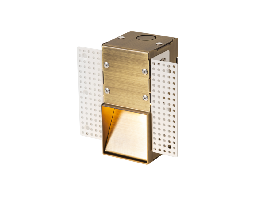 Ingebouwde Wandlamp 'Calore' - M - Bronze