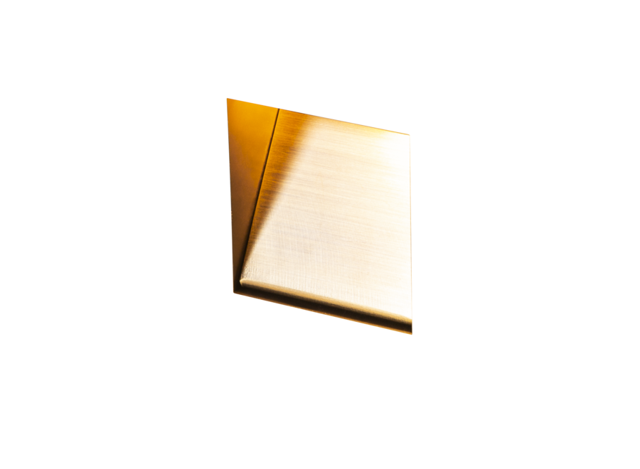 Ingebouwde Wandlamp 'Calore' - M - Bronze
