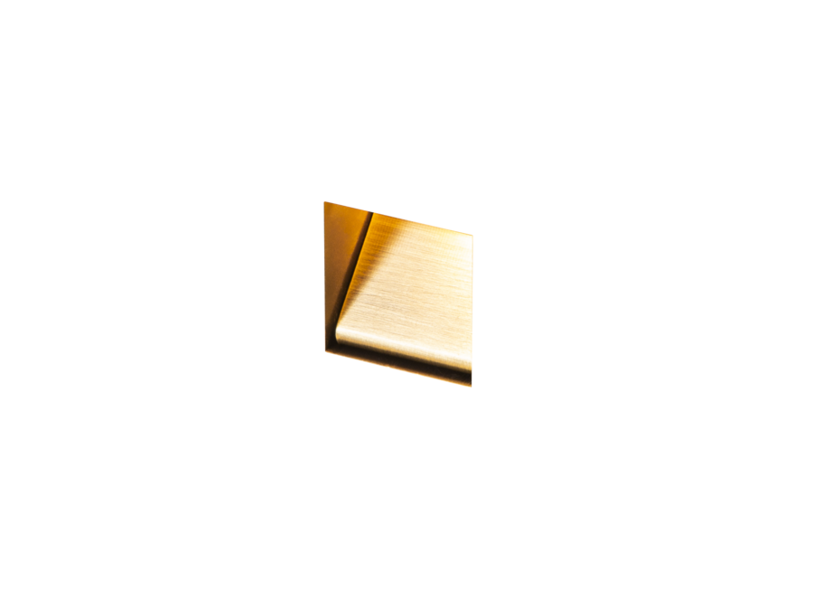 Inbouw Wandlamp 'Calore' - S - Bronze