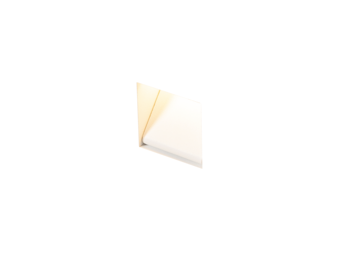 Ingebouwde Wandlamp 'Calore' - S - White