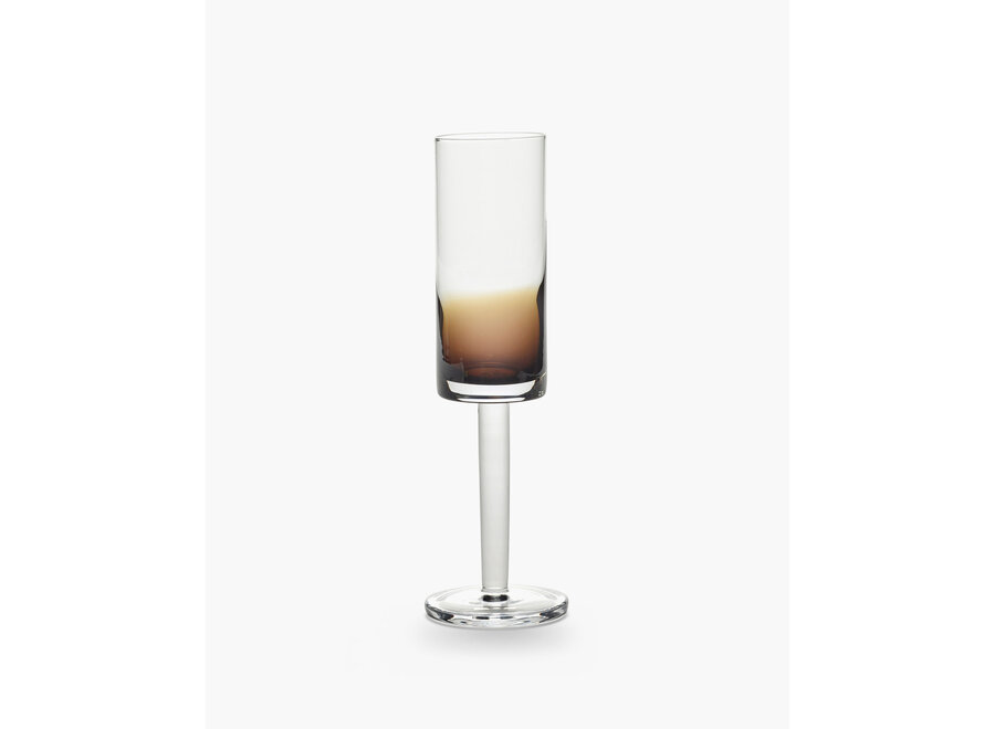 Kelly Wearstler - Zuma 4pc champagne glass Amber