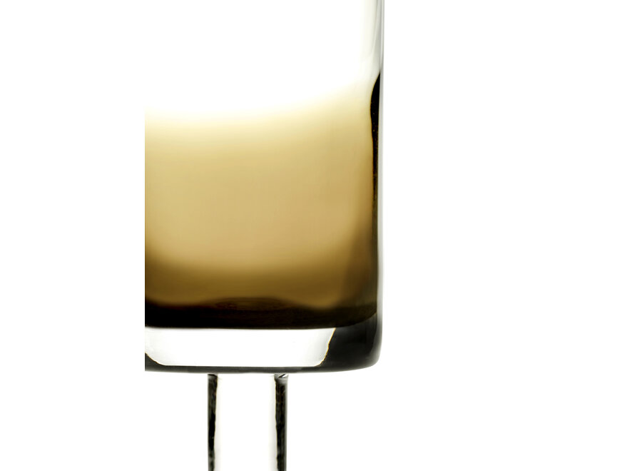 Kelly Wearstler - Zuma 4pc champagne glas Amber