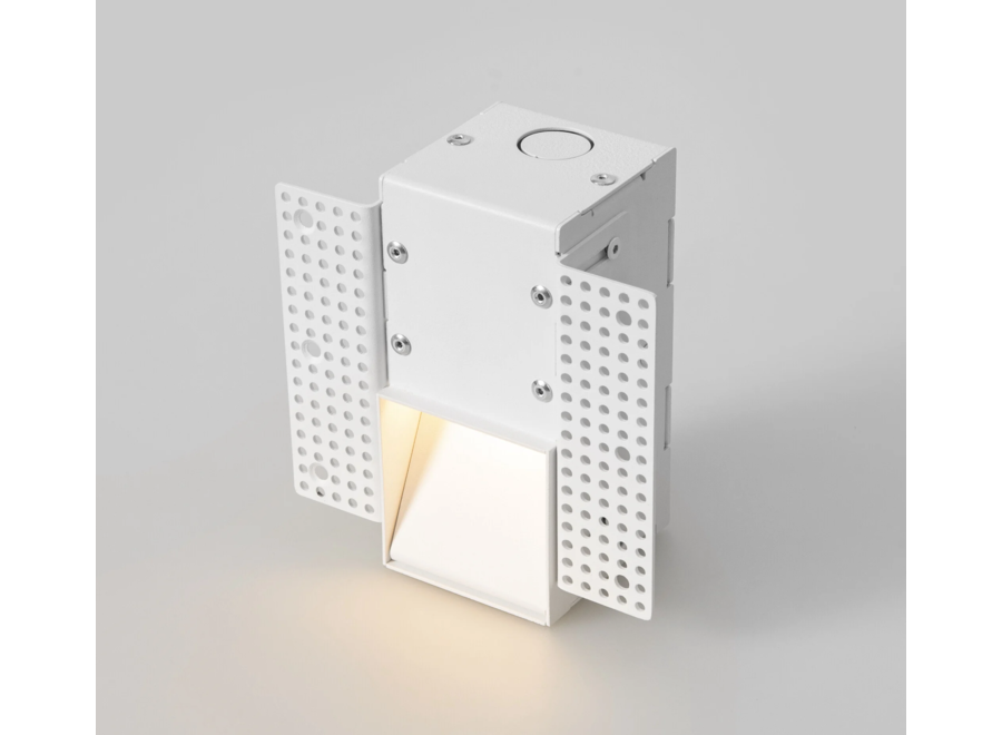 Applique encastrée 'Calore' - M- White