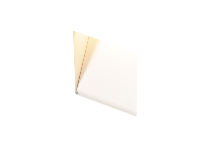 Wandeinbauleuchte 'Calore' - M- White