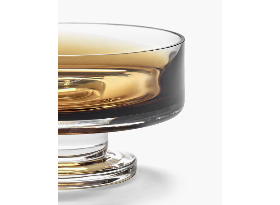 Kelly Wearstler - Zuma niedrige schale auf dem fuß Amber - M