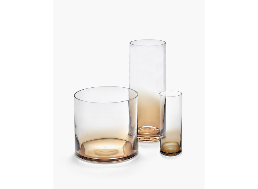 Kelly Wearstler - Zuma vaas Amber - S