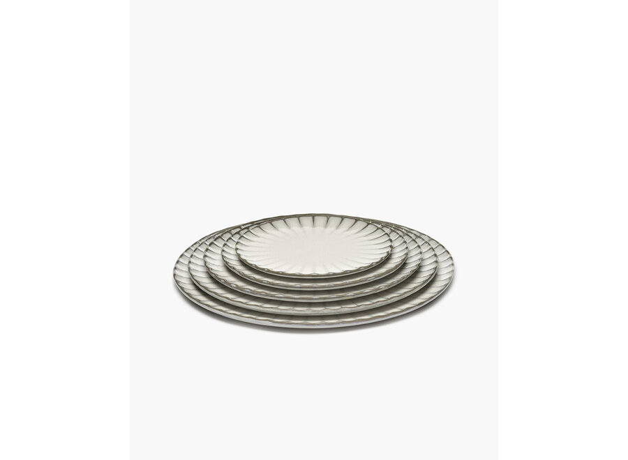 Sergio Herman -  Inku 4pc Assiette de petit-déjeuner - S - White