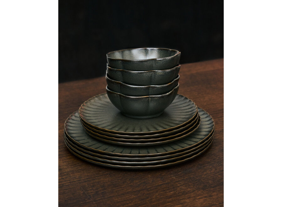 Sergio Herman -  Inku 4pc Assiette de petit-déjeuner - L - Green