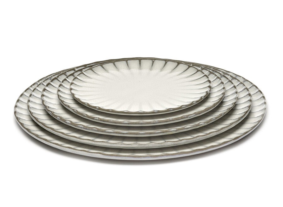 Sergio Herman -  Inku 4pc Dessertteller - White