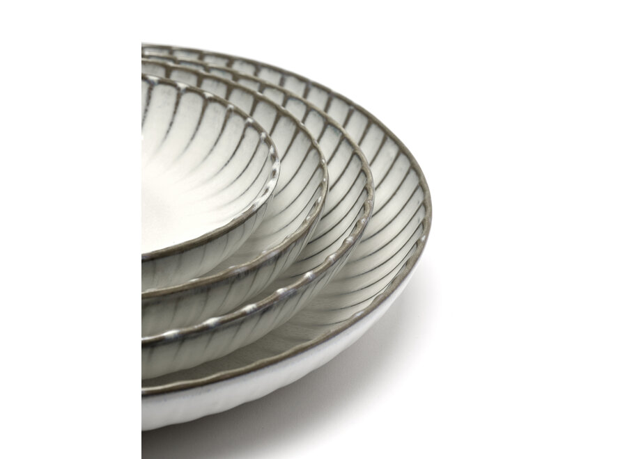 Sergio Herman -  Inku 2pc Deep plate - L - White