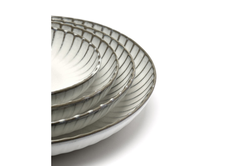 Sergio Herman -  Inku 4pc Deep plate - XS - White