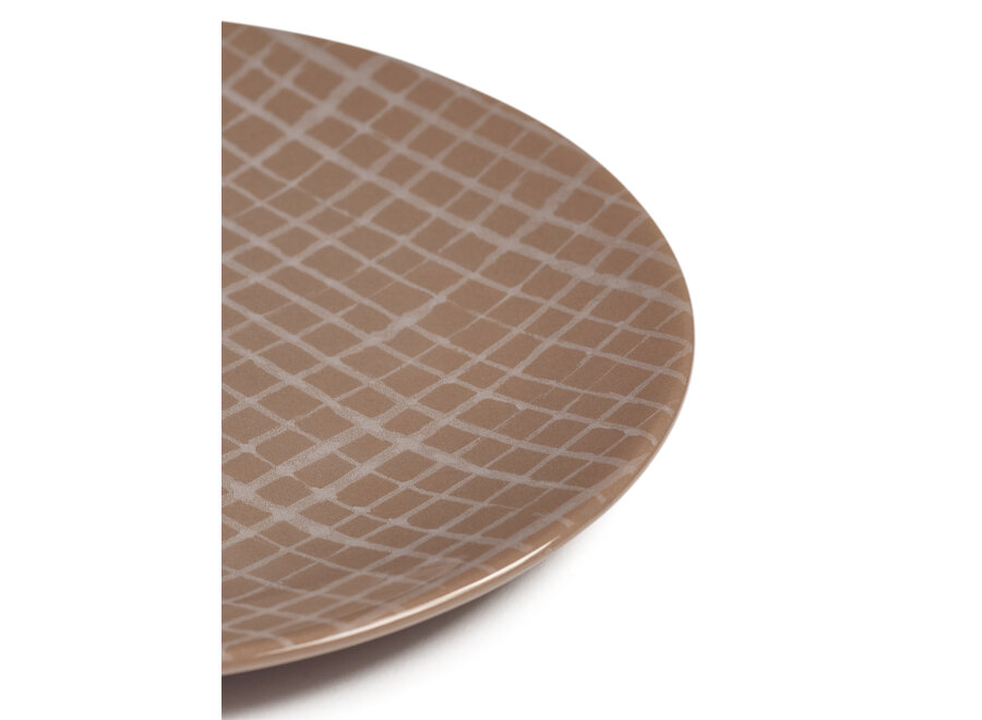 Kelly Wearstler - Zuma 2pc Assiette de petit-déjeuner Sienna