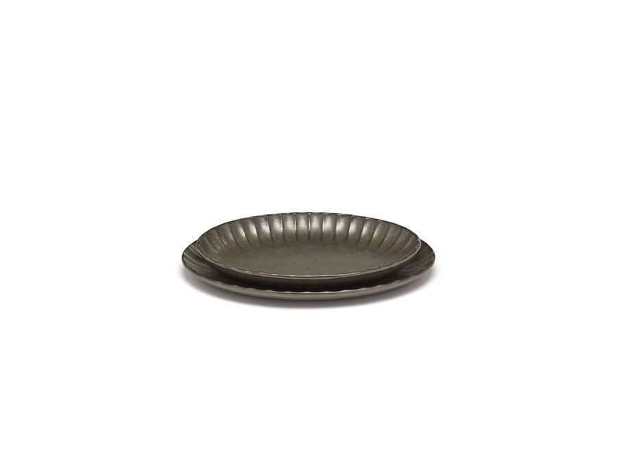 Sergio Herman -  Inku 2pc Servierschale oval - L - Green