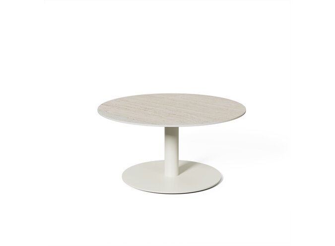 Low Table 'Tarente' - 80 cm - Chalk