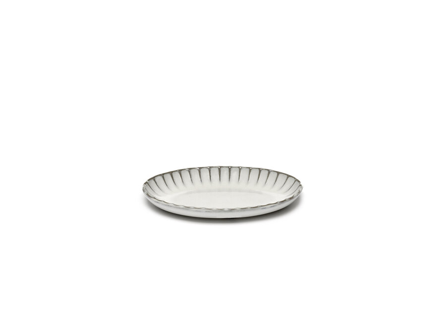 Sergio Herman -  Inku 2pc Serving bowl oval - L - White