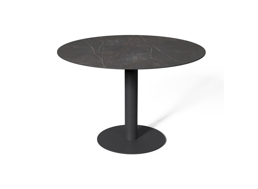 High Garden table 'Tarente' - 140 cm - Anthracite