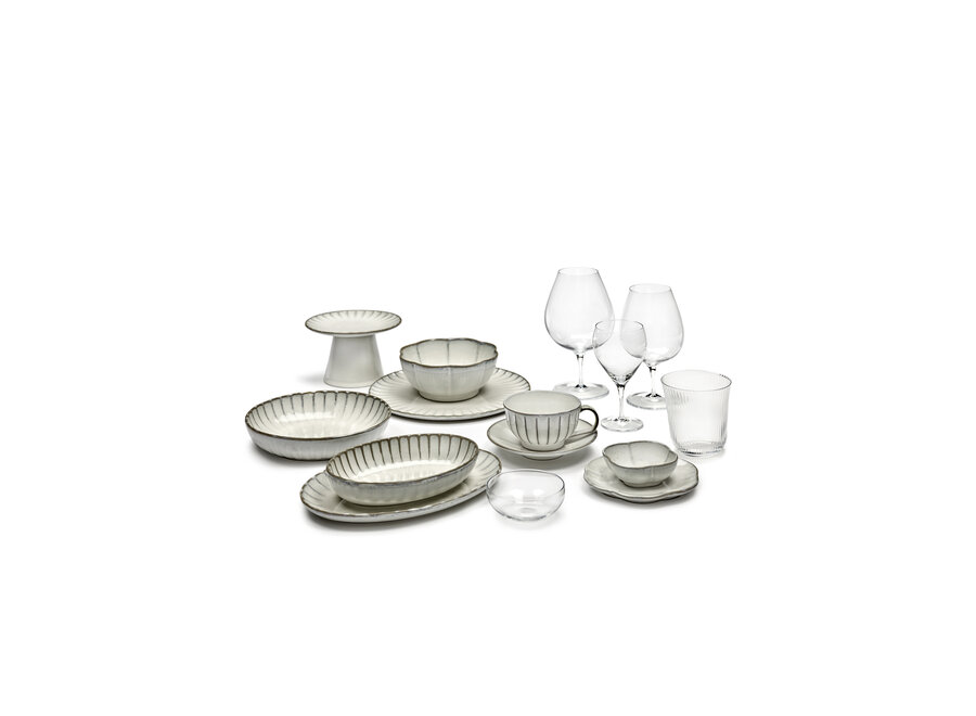 Sergio Herman -  Inku 2pc Servierschale oval - S - White
