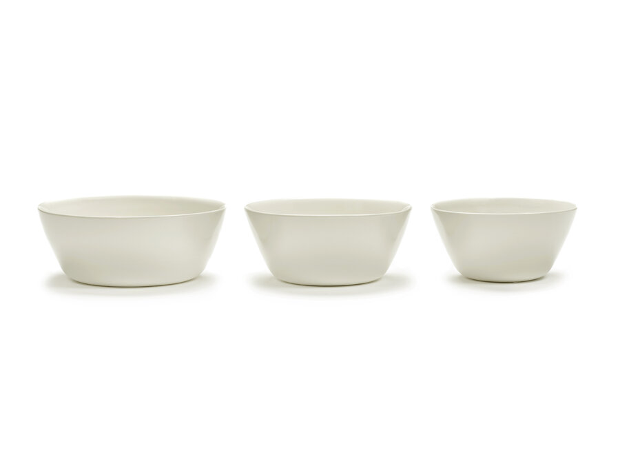 Vincent van Duysen - Cena 4pc bowl - L - Ivory