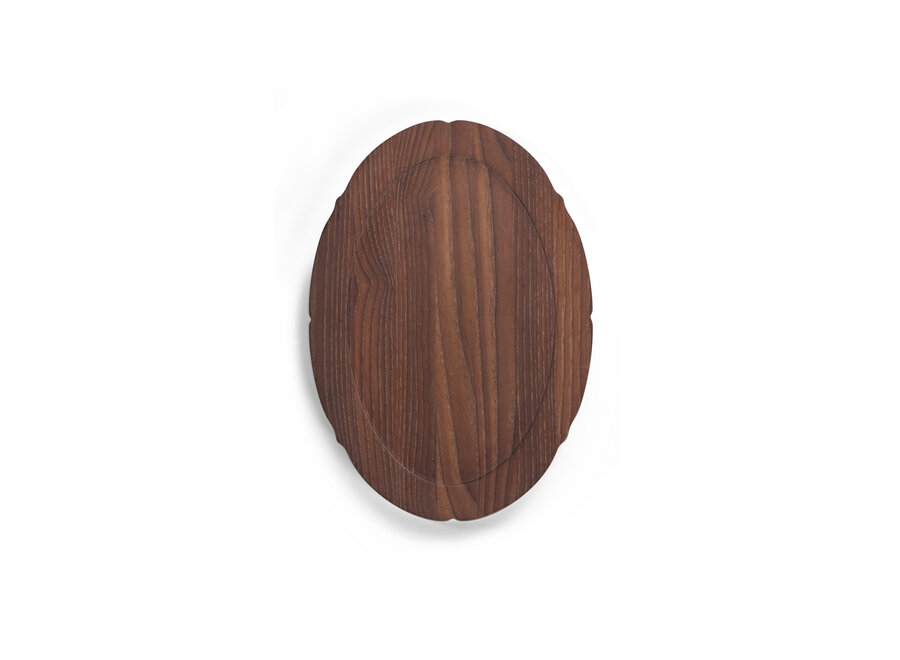 Sergio Herman - Silhouette Dienblad ovaal - hout