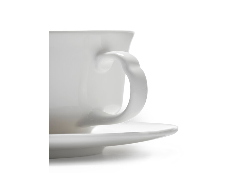 Sergio Herman - Silhouette 4pc Kaffeetasse - White