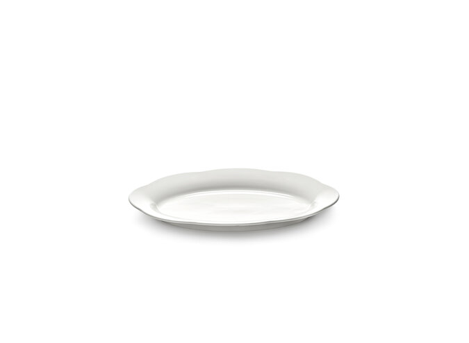 Sergio Herman - Silhouette 2pc Tiefer Teller oval - L - White